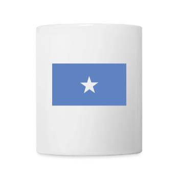 Somalia Flagge - Tasse - Weiß - Vorne