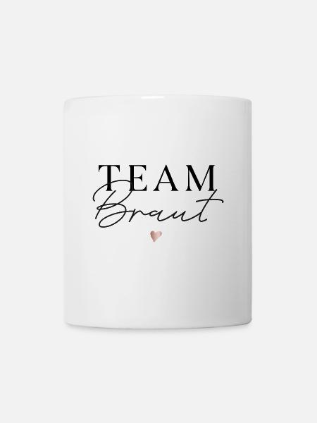 Team Braut - Tasse - Weiß