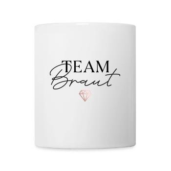 Team Braut - Tasse - Weiß - Vorne