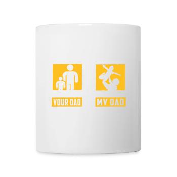Dein Vater mein Vater - Tasse - Weiß - Vorne