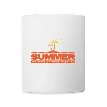 Summer - the best of what might be. - Mug - white - Front