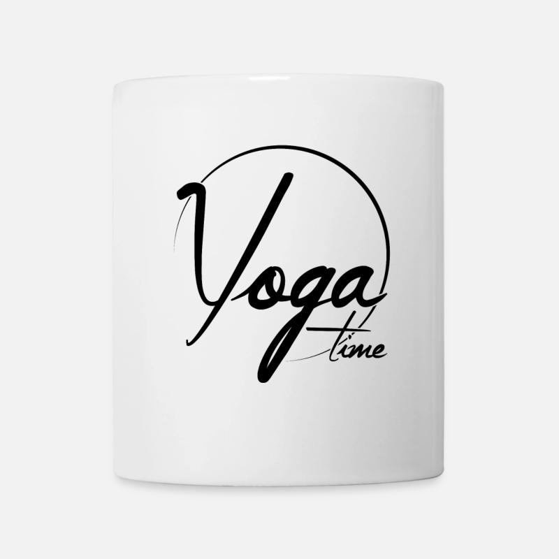 Yoga Time - Tasse - Weiß