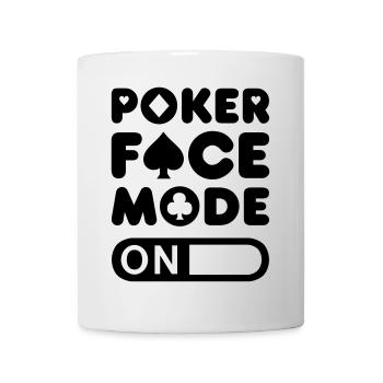 Poker Face Mode - Mug - white - Front
