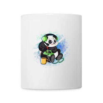 Panda Gaming Controller Gamer PC idée cadeau - Mug blanc - blanc - Devant