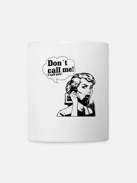 dont call me black - Tasse - Weiß