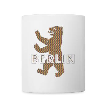 Berliner Bär - Tasse - Weiß - Vorne