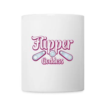 Flipper Goddess Pinball Machines GIft Ideas - Tasse - Weiß - Vorne