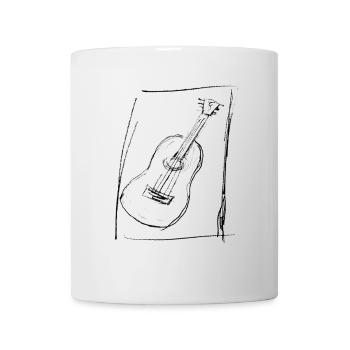 guitar for bright - Mug - white - Front