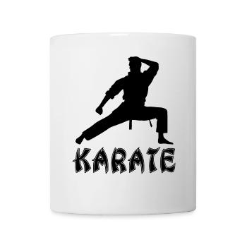 Karate - Tasse - Weiß - Vorne