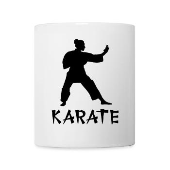 Karaté - Mug blanc - blanc - Devant
