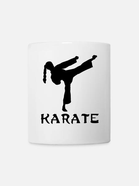 Karate - Tasse - Weiß