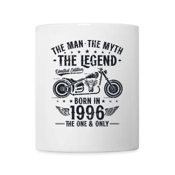 1996 Vintage Homme Mythe Légende Moto - Mug blanc - blanc - Devant
