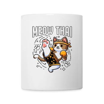 Meow Thai Cat - Mug - white - Front