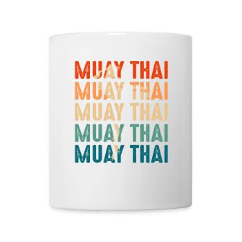 Muay Thaï - Mug blanc - blanc - Devant