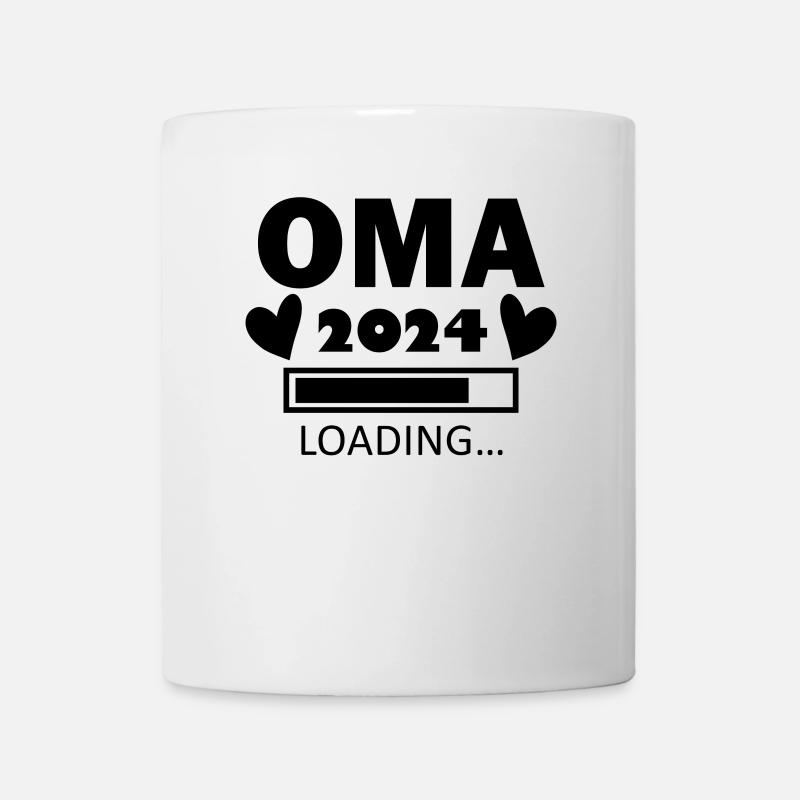 Oma 2024 - Oma werden - Tasse - Weiß
