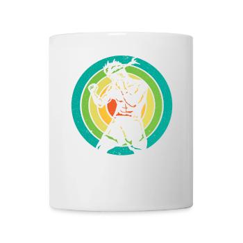 Muay Thaï - Mug blanc - blanc - Devant