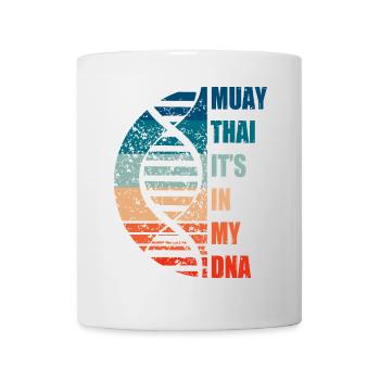Muay Thai it's in my DNA - Mug - white - Front