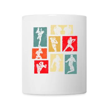 Muay Thaï - Mug blanc - blanc - Devant