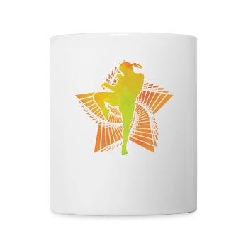 Muay Thaï - Mug blanc - blanc - Devant