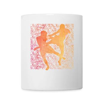 Muay Thaï - Mug blanc - blanc - Devant
