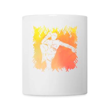 Muay Thaï - Mug blanc - blanc - Devant