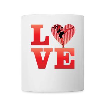 L’amour du Muay Thai - Mug blanc - blanc - Devant