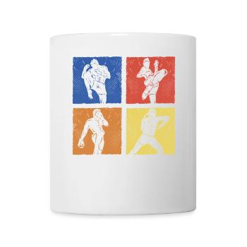 Muay Thaï - Mug blanc - blanc - Devant
