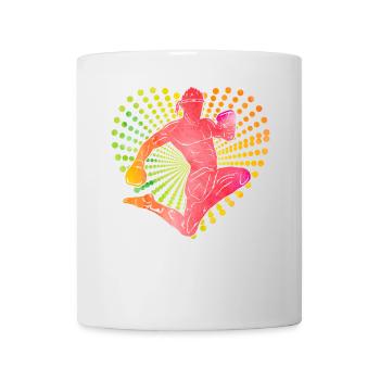 Muay Thaï - Mug blanc - blanc - Devant