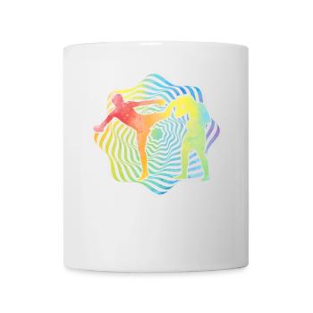 Muay Thaï - Mug blanc - blanc - Devant