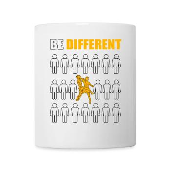 être différent Muay Thai - Mug blanc - blanc - Devant