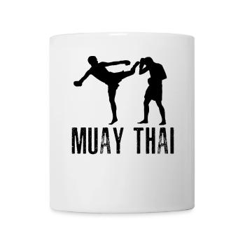 Muay Thaï - Mug blanc - blanc - Devant