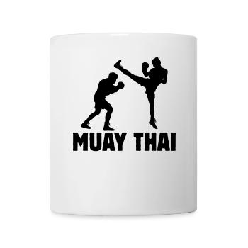 Muay Thaï - Mug blanc - blanc - Devant