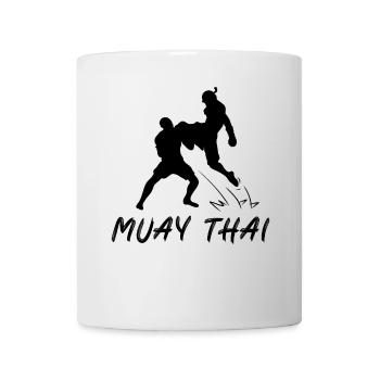 Muay Thaï - Mug blanc - blanc - Devant