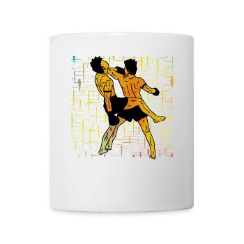 Muay Thaï - Mug blanc - blanc - Devant