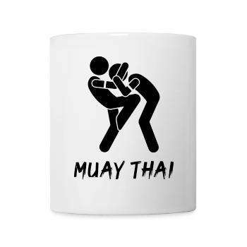 Muay Thaï - Mug blanc - blanc - Devant
