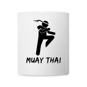Muay Thaï - Mug blanc - blanc - Devant