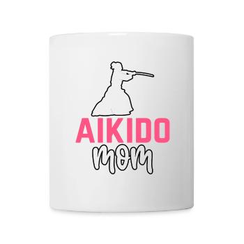 Aikido Mama - Tasse - Weiß - Vorne