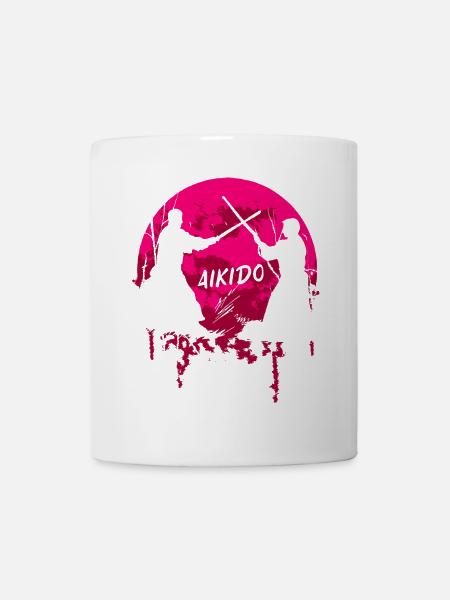 Aikido - Tasse - Weiß