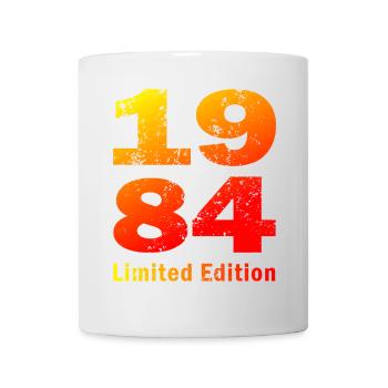 Birthday born in 1984 limited edition - Mug - white - Front