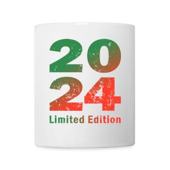 Born in 2024, limited edition romper - Mug - white - Front