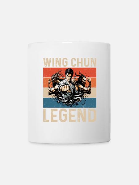 Légende du Wing Chun - Mug blanc - blanc