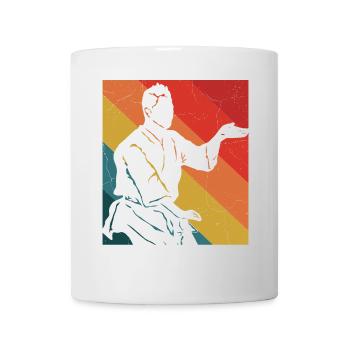 Wing Chun Kung Fu - Mug blanc - blanc - Devant