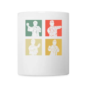 Wing Chun Kung Fu - Mug blanc - blanc - Devant