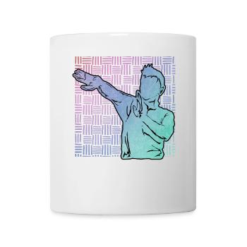 Wing Chun - Mug blanc - blanc - Devant