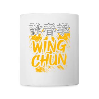 Wing Chun - Mug blanc - blanc - Devant