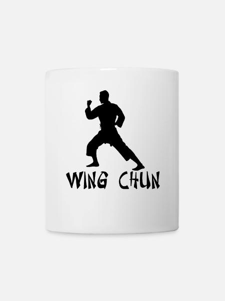 Wing Chun - Tasse - Weiß