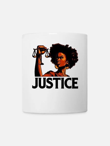Gerechtigkeit - Tasse - Weiß