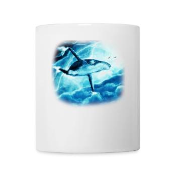 Blauwal - Tasse - Weiß - Vorne