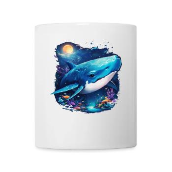 Blauwal - Tasse - Weiß - Vorne