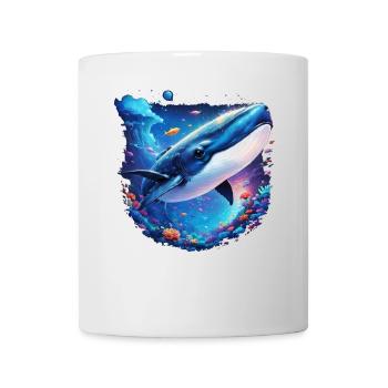 Blauwal - Tasse - Weiß - Vorne